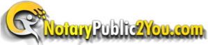 Notary Public 2 You logo Mobile Notary Public