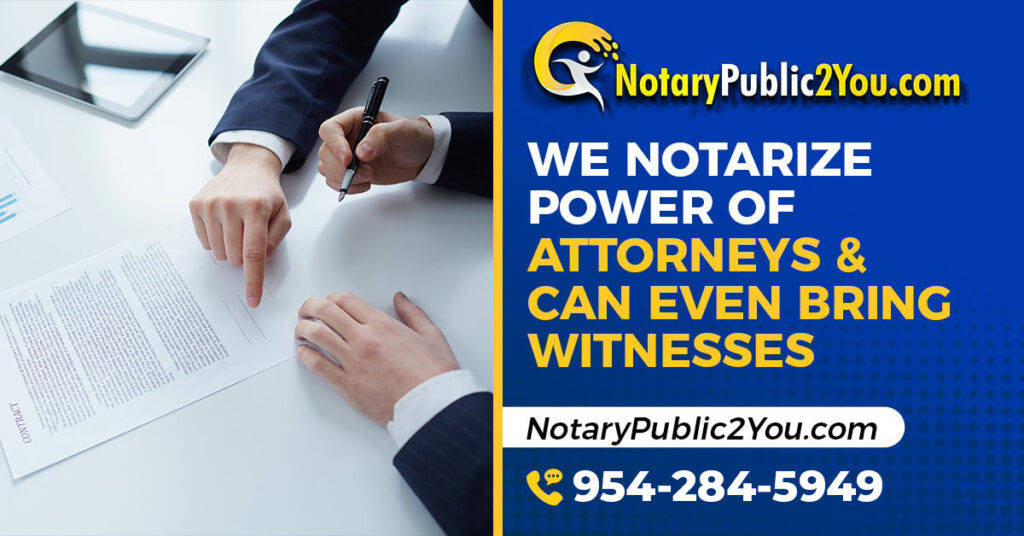 Post banner NotaryPublic2You Power of Attorney Notary & Witnesses Fast Mobile Notary Power of Attorney Ft Lauderdale Updated phone 8-26-23