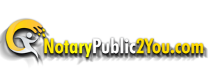 Logo Mobile Notary Public 2 You Mobile Notary Publics