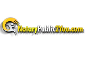 Logo Notary Public 2 You for Notaries Near Me